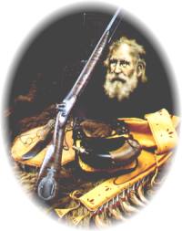 Samuel Hawkens and his 
rifle